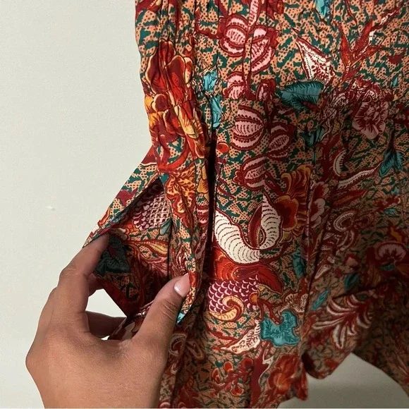 NWT Ulla Johnson Arlo 100% Cotton Poplin Romper Playsuit Size 6 - Picture 15 of 15